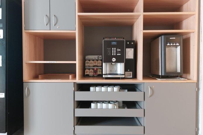 Kaffee/Kakao, Wasserspender