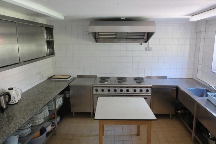 Selbstversorgerküche im Gästehaus