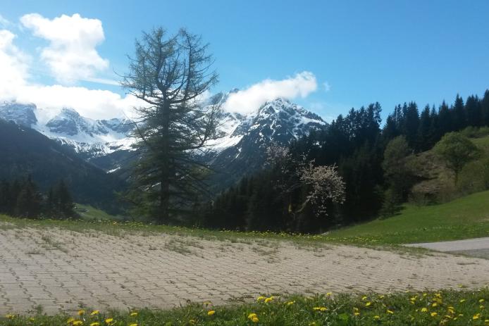 Traumhafte Aussicht im Frühjahr