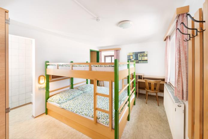Team-Hostel Hochkeilhaus, Vierbettzimmer