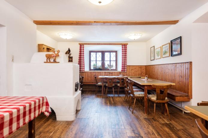 Team-Hostel Hochkeilhaus, Speisesaal