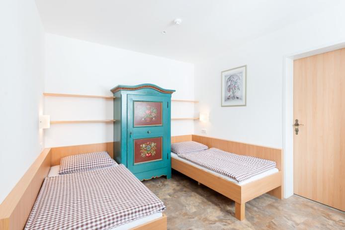 Team-Hostel Hochkeilhaus, Zweibettzimmer