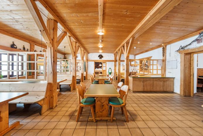 Team-Hostel Hochkeilhaus, Speisesaal