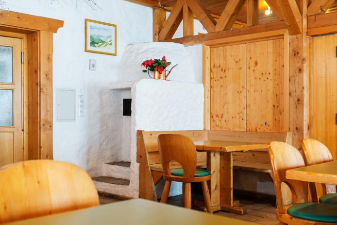 Team-Hostel Hochkeilhaus, Speisesaal