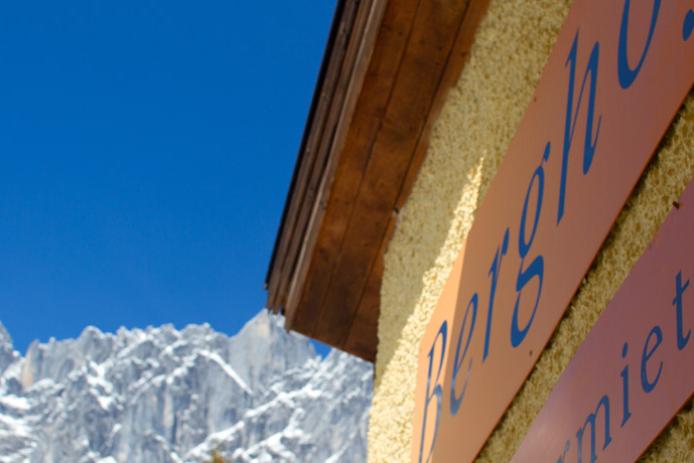 Selbstversorger Hütte Berghof am Hochkönig - Eingang