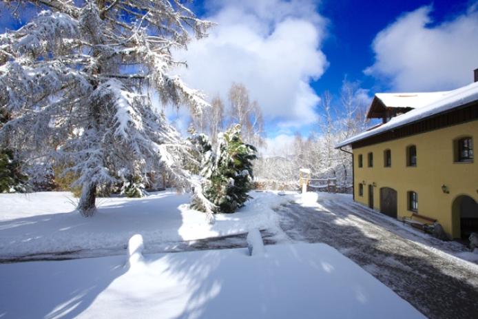 Ferienhaus Landhaus St.Oswald im Winter