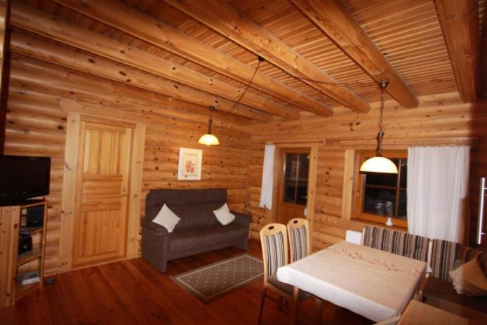 Blockhaus: Wohnbereich