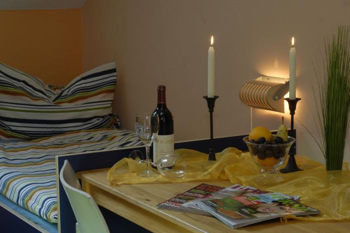 2-Bett-Zimmer mit Bad