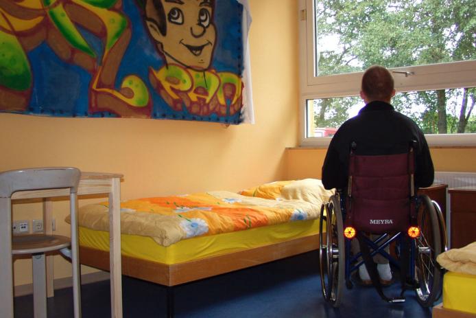 2-Bett-Zimmer, rollstuhlgerecht