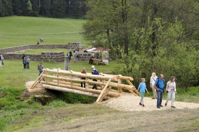 Kleinkastell im Archäologischen Landschaftspark Nettersheim