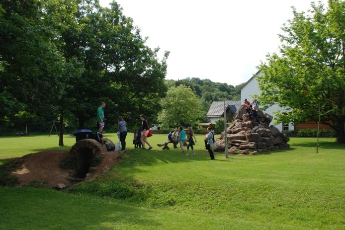 Außengelände des Naturzentrums Eifel