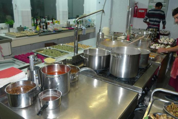 Professionelle Großküche