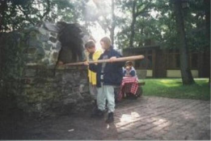 Brotbacken im Steinbackofen
