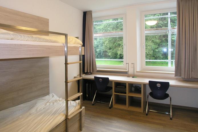 Neue Zimmer mit Stockbett