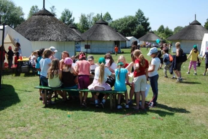 Viel Spaß auf dem Hüttengelände