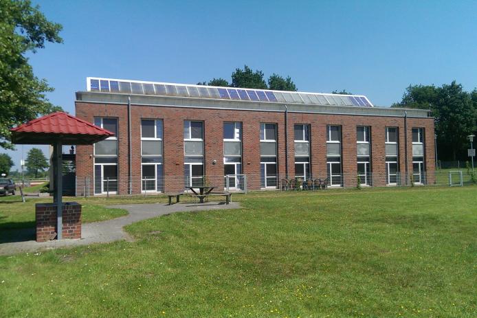 Das Gästehaus am Ihler Meer mit Grillplatz