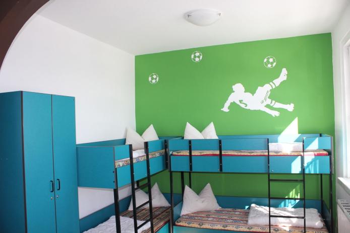 unsere Gästezimmer auf sportlichen Niveau