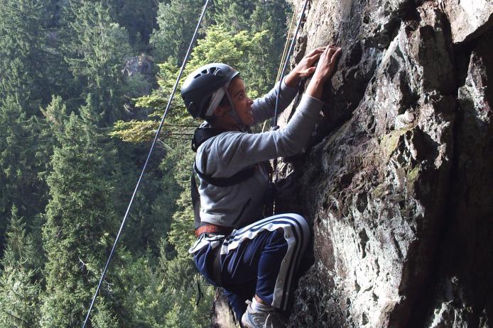 Felsklettern im Lauchagrund 4 km