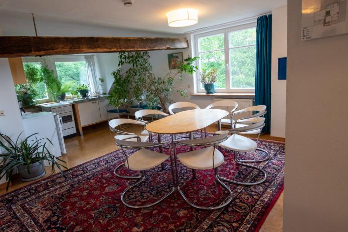 Teeküche und Aufenthalts-Seminarraum