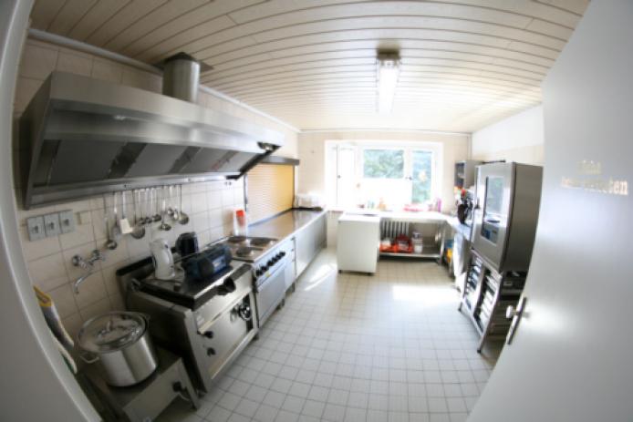 voll ausgestattete Gastro-Küche