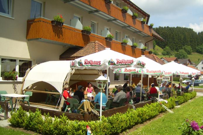 Gemütliche Gartenterrasse