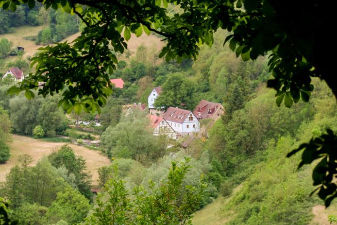 Fuchsmühle von oben