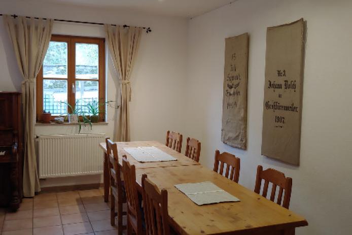 Aufenthaltsraum der Fuchsmühle