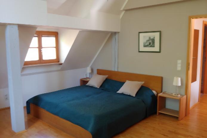 Vierbettzimmer der Pension Fuchsmühle