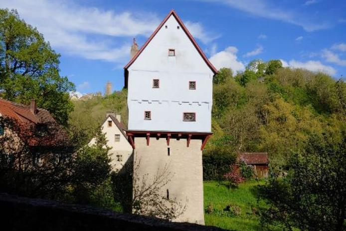 Das Topplerschlösschen gegenüber der Fuchsmühle