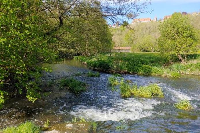 Die Furth über die Tauber