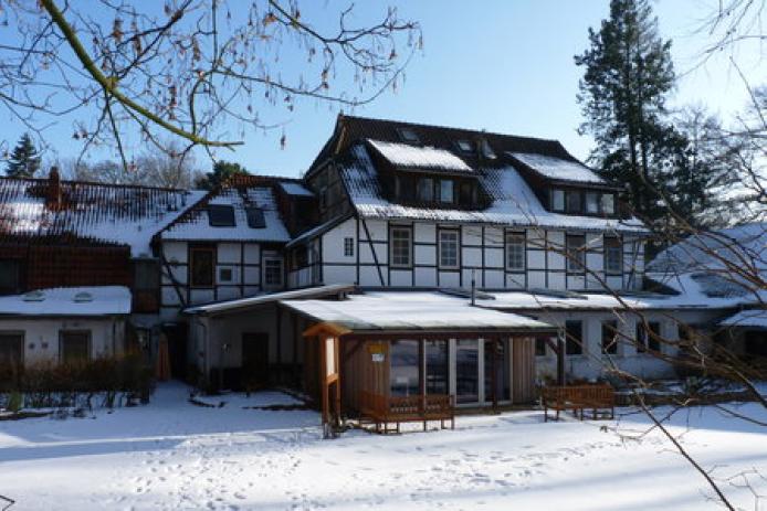 Rückansicht im Winter