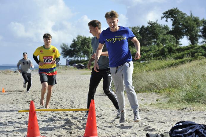 Sport am Strand