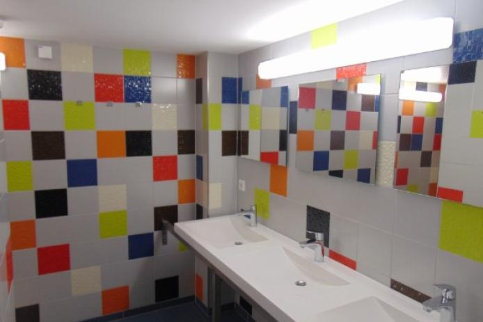 sanierte WC/Waschräume