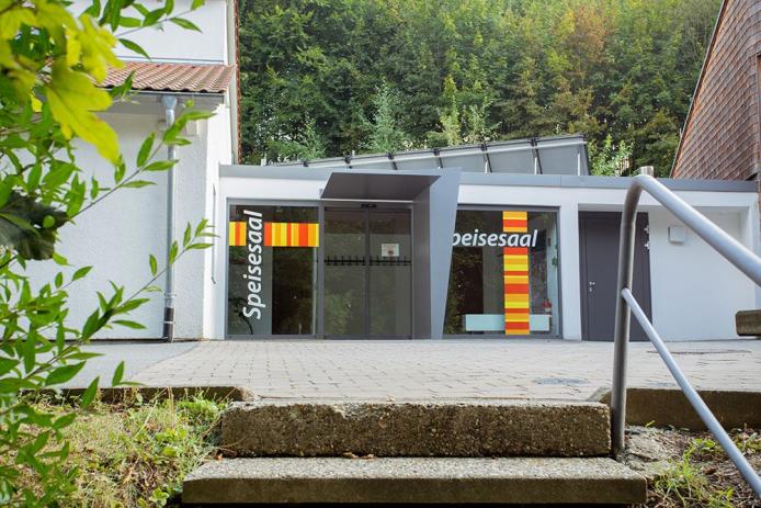 Eingang zum gemeinsamen Speisesaal