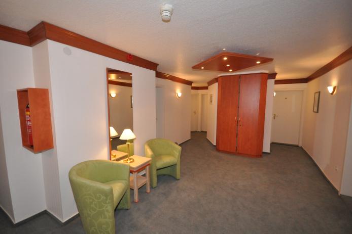 Flurbereich zu den Zimmern