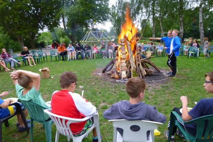 Lagerfeuer-Platz