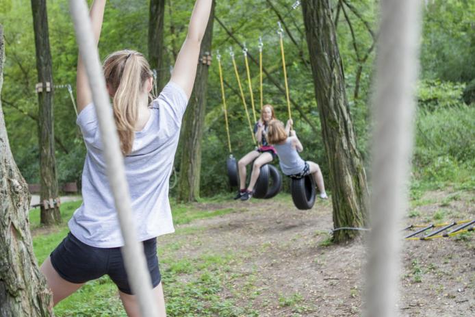 Niedrigseilgarten © Jon Adrie Hoekstra