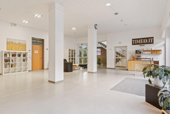 Aufenthaltsbereich im Erdgeschoss