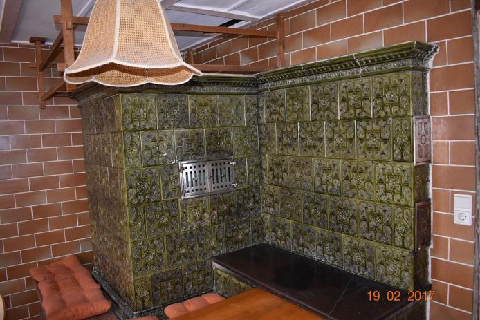 Kachelofen in der Stube