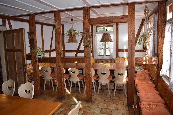 Innenansicht des Posthäusle