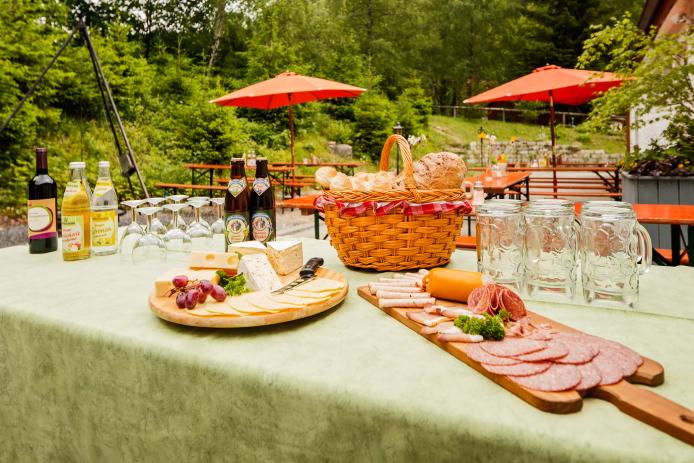 Von Selbstversorgung bis Vollverpflegung ist bei uns alles möglich. 