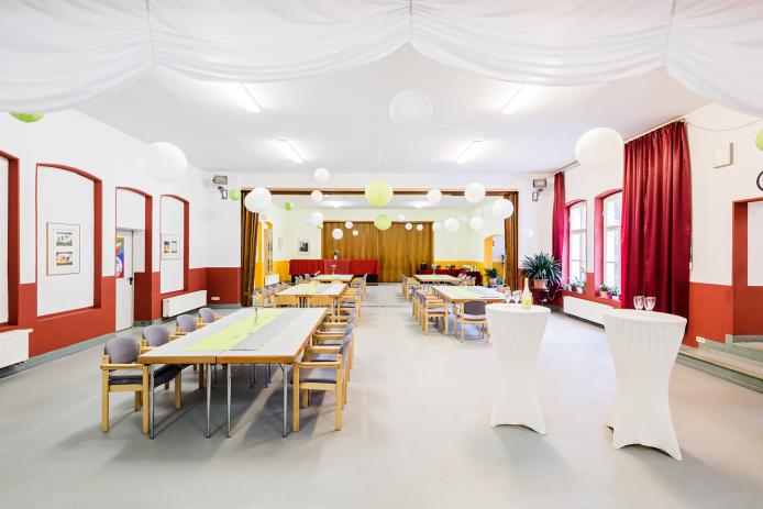 Großer Festsaal für bis zu 600 Personen