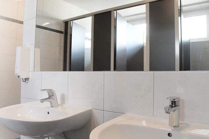 Dusche/WC auf der Etage