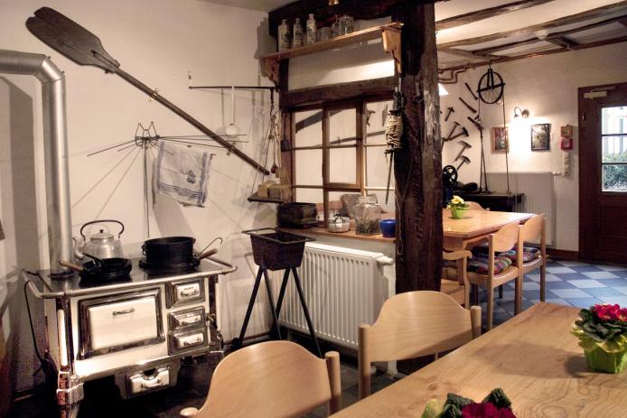 Der großer Cafébereich zum Feiern und gemütlichen Zusammensitzen.