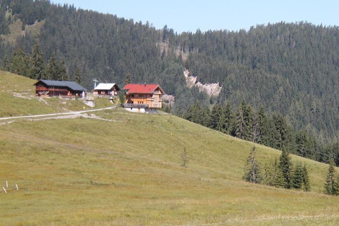 Hüttenumgebung auf 1.300 m