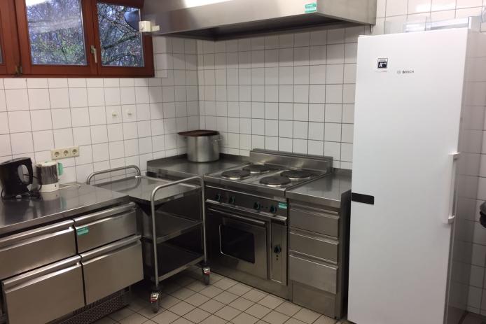 Küche im Obergeschoss