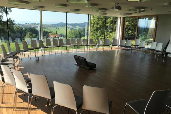 Freizeithaus Allmannsried - "Weitblick" - Präsentieren mit Aussicht