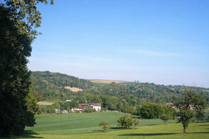 Blick von der Dachterrasse