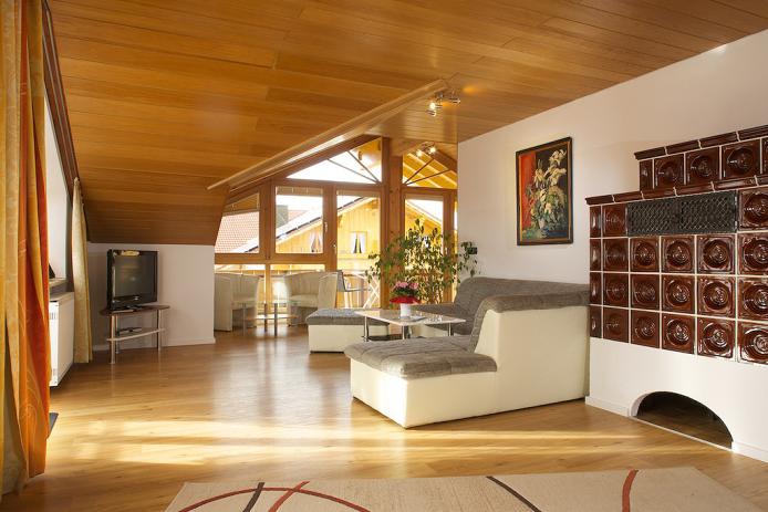 Wohnzimmer FeWo Alpenblick