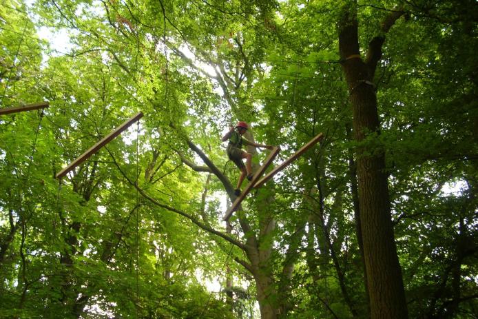 Eigener Hochseilgarten